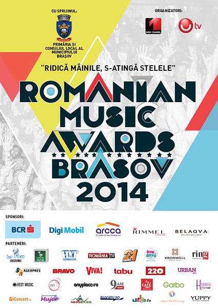 Artistii MediaPro Music, nominalizati la Romanian Music Awards 2014