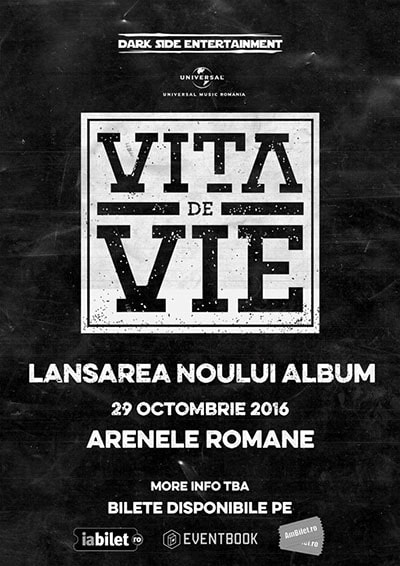 Vița de Vie lansează pe 29 octombrie noul album