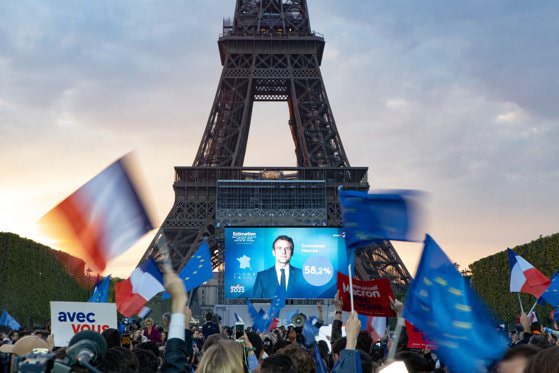 A doua victorie. Discursul proaspătului preşedinte reales, Emmanuel Macron