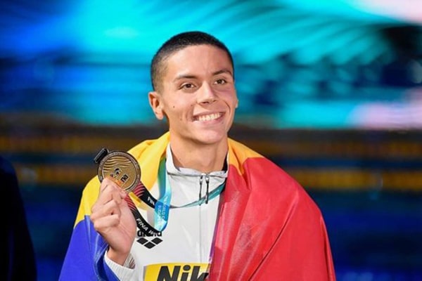 David Popovici câştigă aurul şi la 50 metri liber, la Europenele de juniori
