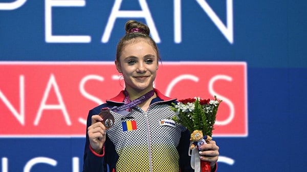 VIDEO. Sabrina Voinea a câștigat bronzul european la gimnastică artistică
